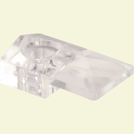 PRIME-LINE Mirror Clips, Modern 1/8 in. Glass Offset, Clear Acrylic Construction 6 Pack U 9276